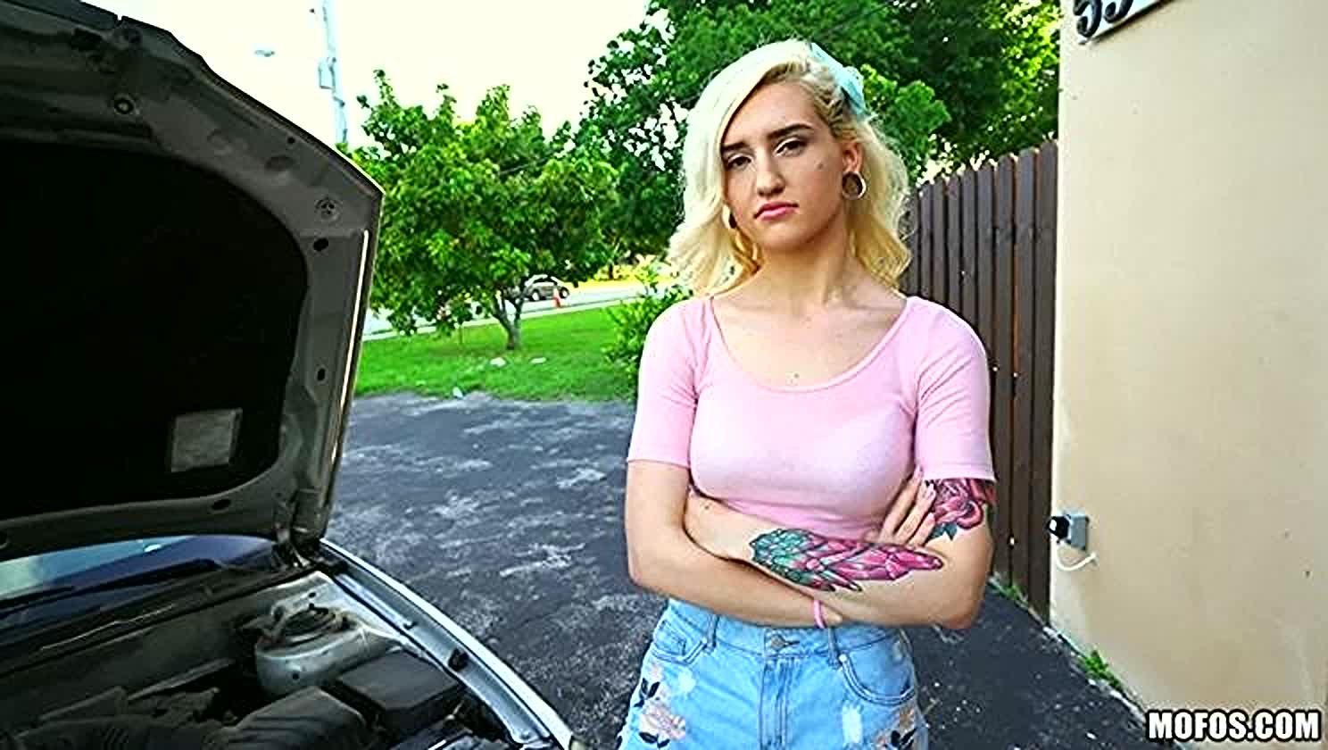 Aubrey Adore, Anal Creampie, Cum Filled Ass, Inked Anal
