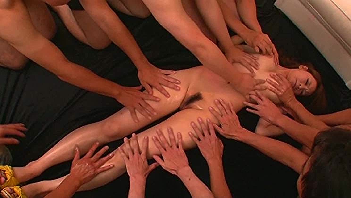 Arisa Kuroki, Gangbang, Group Sex