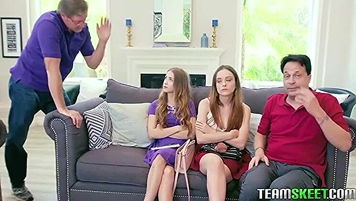 Ella Knox, Alexa Grace, Three Way, Big Ass, Group Sex