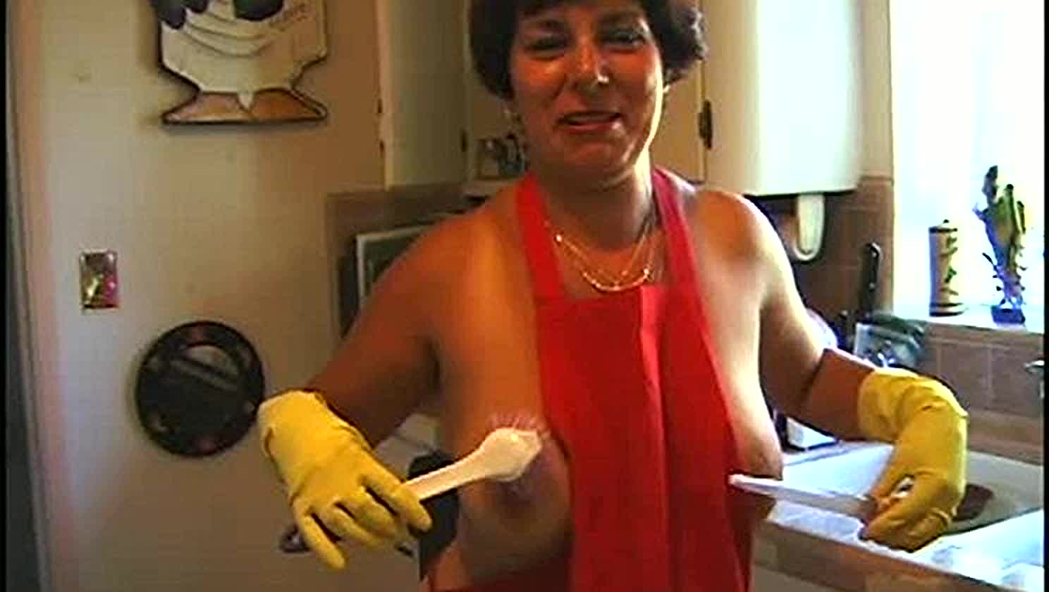 Stacy, Mature Woman, Milf, Food Play