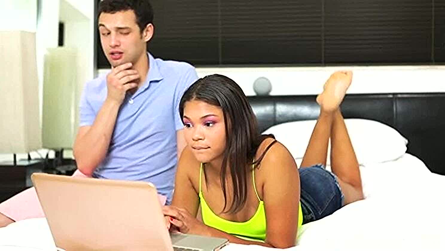 Michelle Anderson, Interracial, Facial Abuse