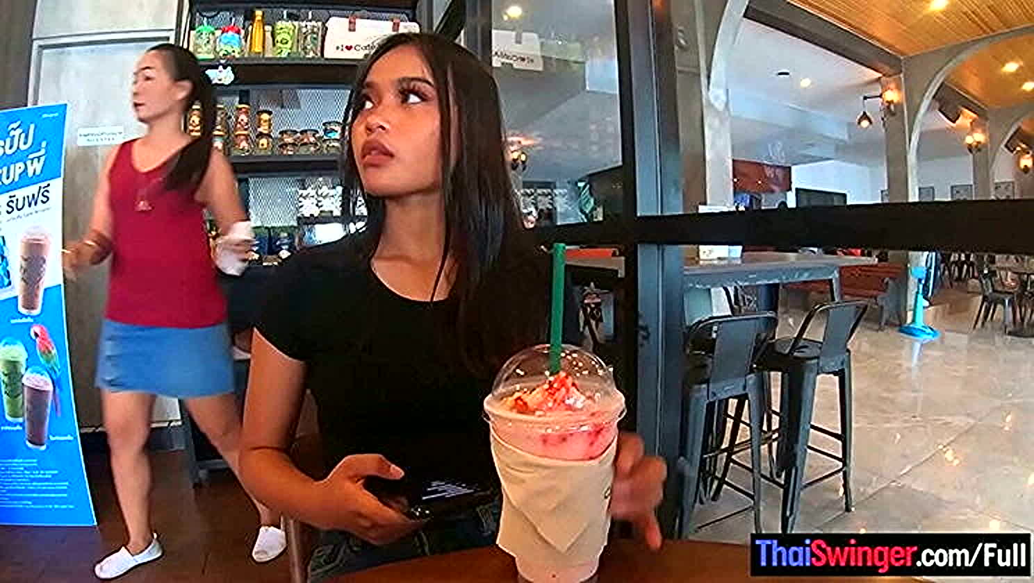 Sneaky Nooky, Coffee Shop Creampie