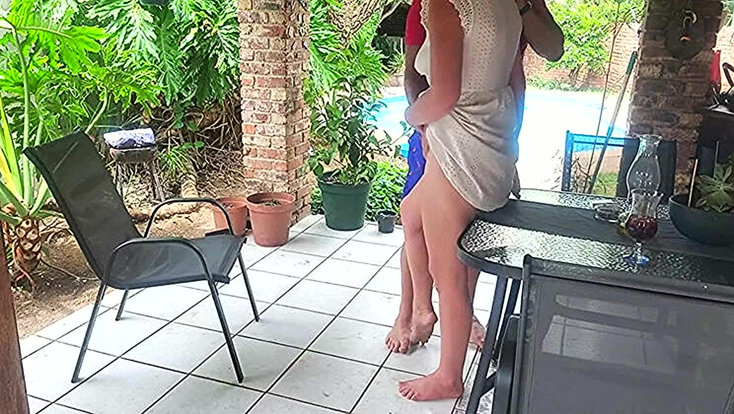 Sparowdox, Backyard Bang, Outdoor Sex, Patio Pound