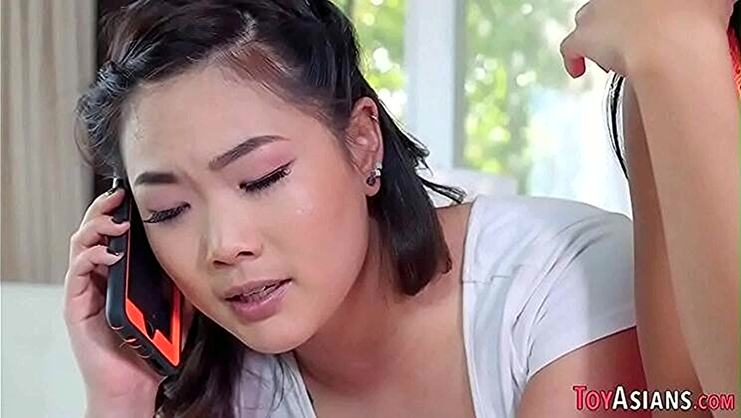 Lea Hart, Ember Snow, Hardcore, Asian Persuasion, Threesome