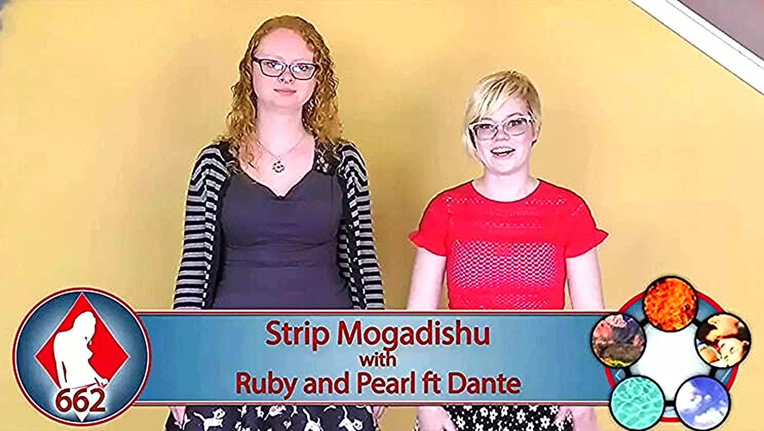 Blonde Lesbians, Strip Game, Geeky Girls Gone Wild