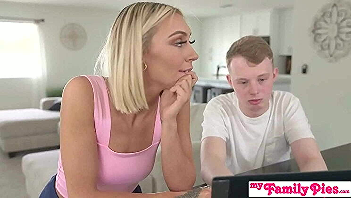 Danny Steele, Chloe Temple, Doggy, Threesome, Naughty Stepdad
