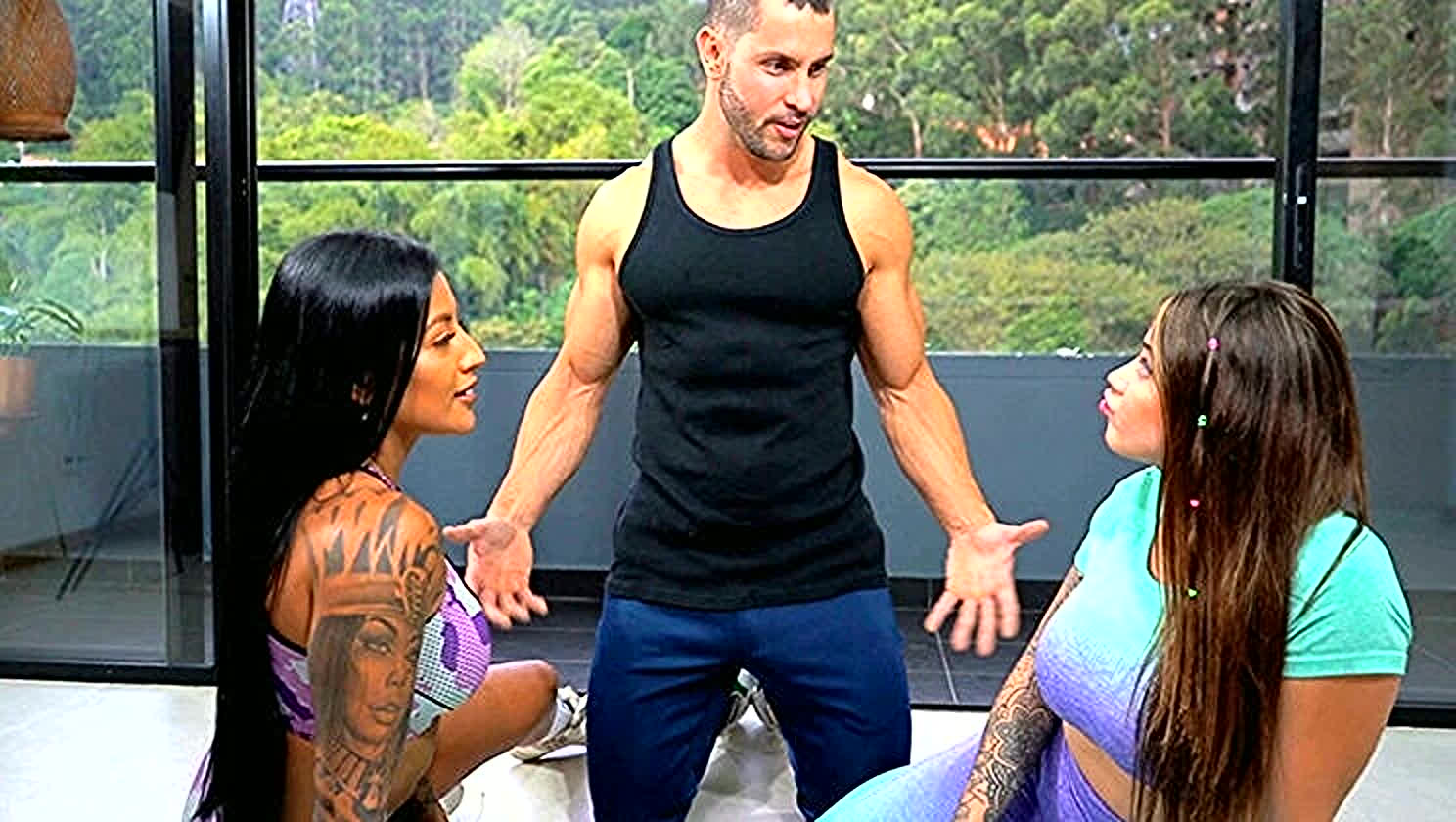 Mariana Martix, Duncan Saint, Gym Sex, Big Cock