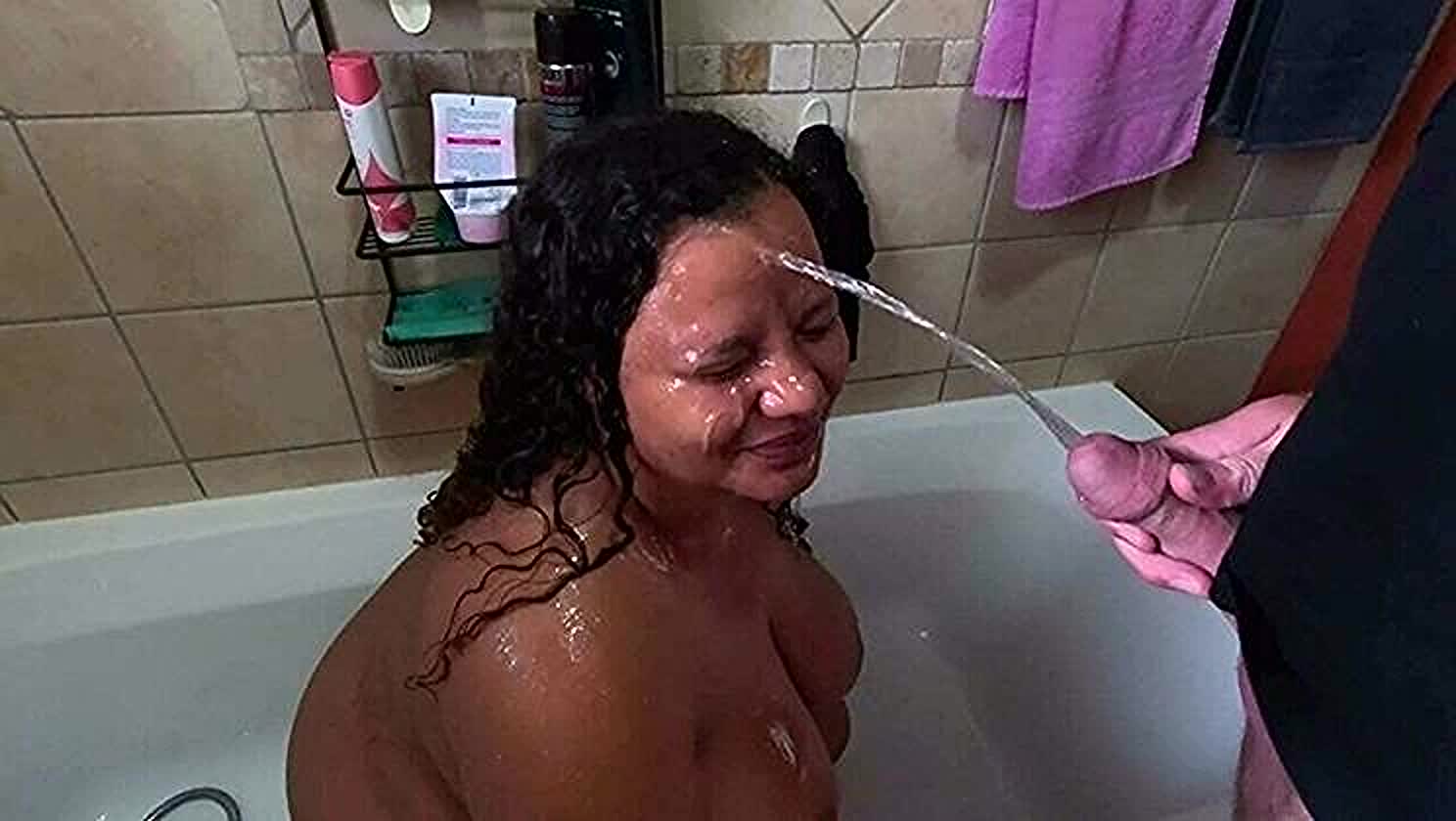 coloredfp, Interracial Piss, Piss Facial