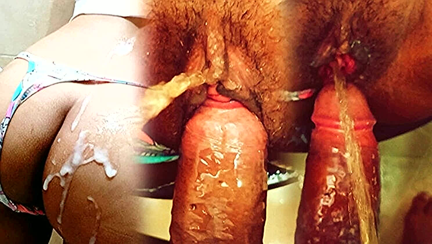 Badits all, Creampie, Cock Craving