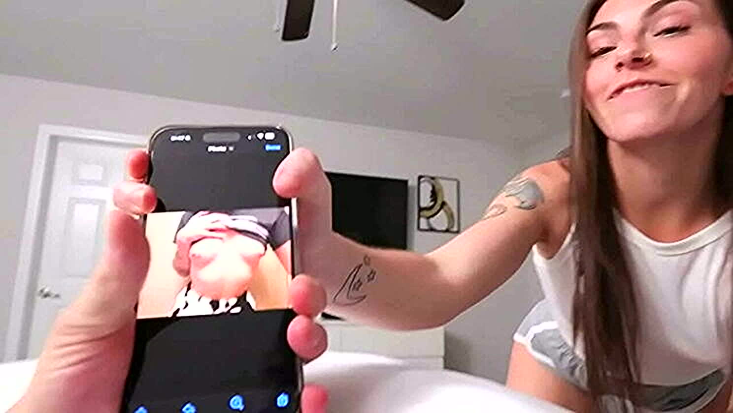 Thalia Rhea, Joshua Lewis, Jerk Off, Creampie