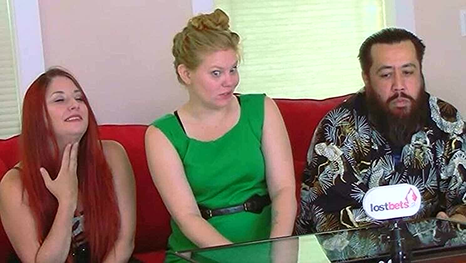 Belle Fatale, Threesome, Femdom Pegging, Striptease