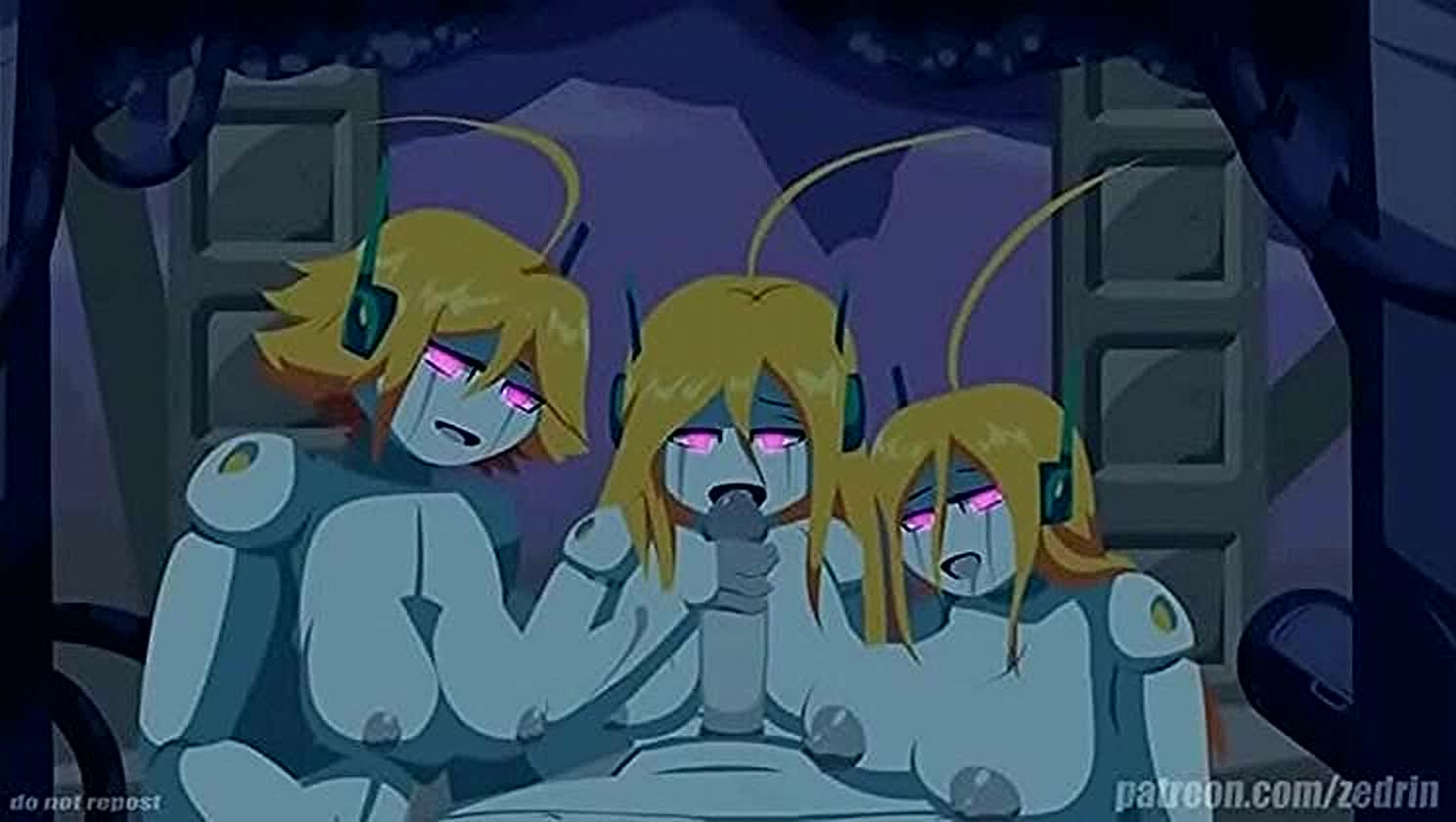 Cyber Pussy, Group Sex, Harem