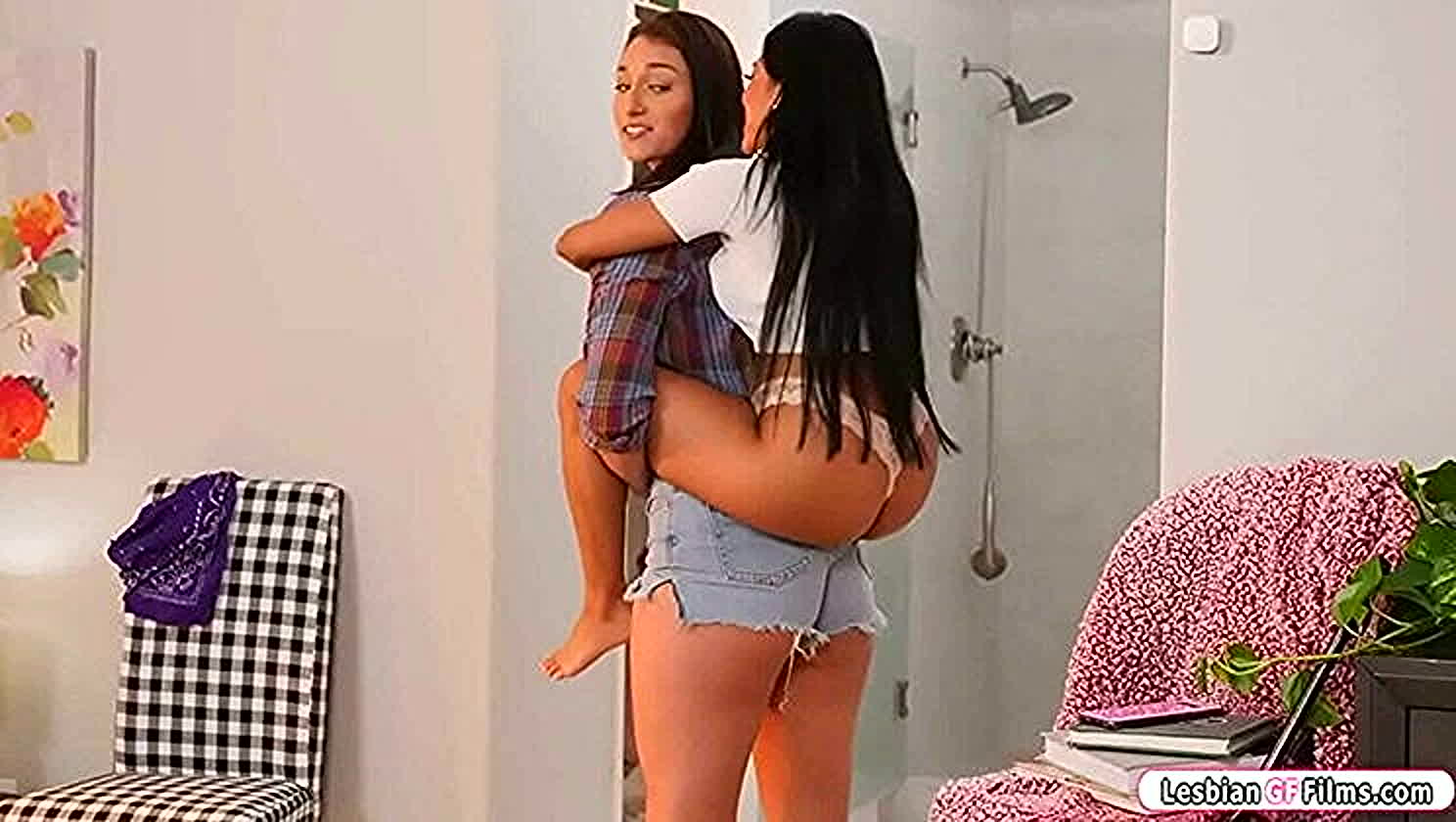 Bella Rolland, Ember Snow, Tall Girl, Lesbian Facesitting, Lesbian 69