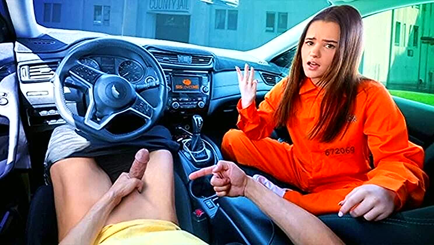 Trinity Olsen, David Lee, Sneak Fuck, Pov, Doggy Style