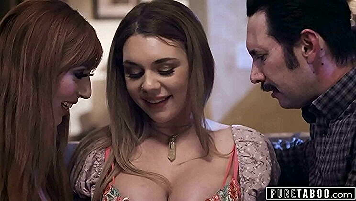 Gabbie Carter, Lauren Phillips, Face Fucked, Blowjob, Big Ass