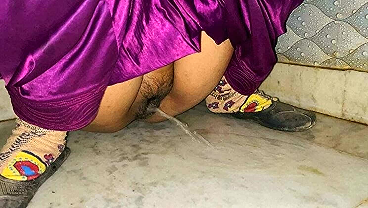 NeelamBhabhi, Indian Bhabhi, Squat And Piss