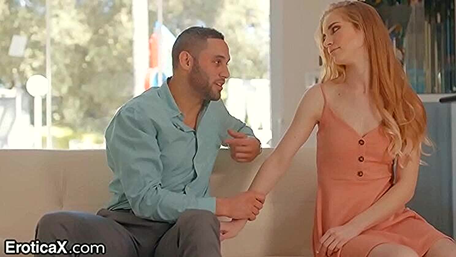 Innocent Suck, Small Tits, Redhead Rookie