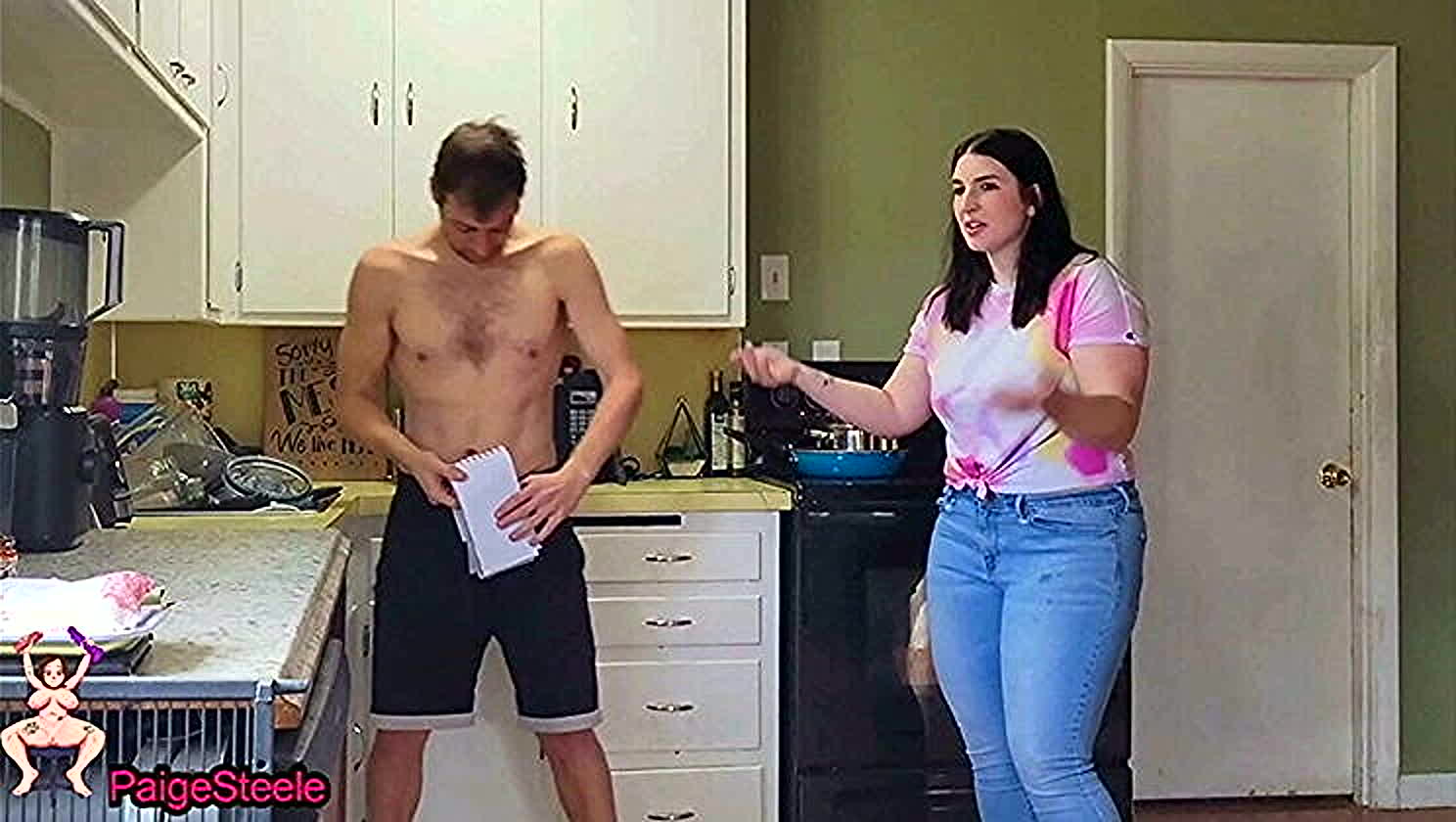Paige Steele, Deepthroat, Blowjob