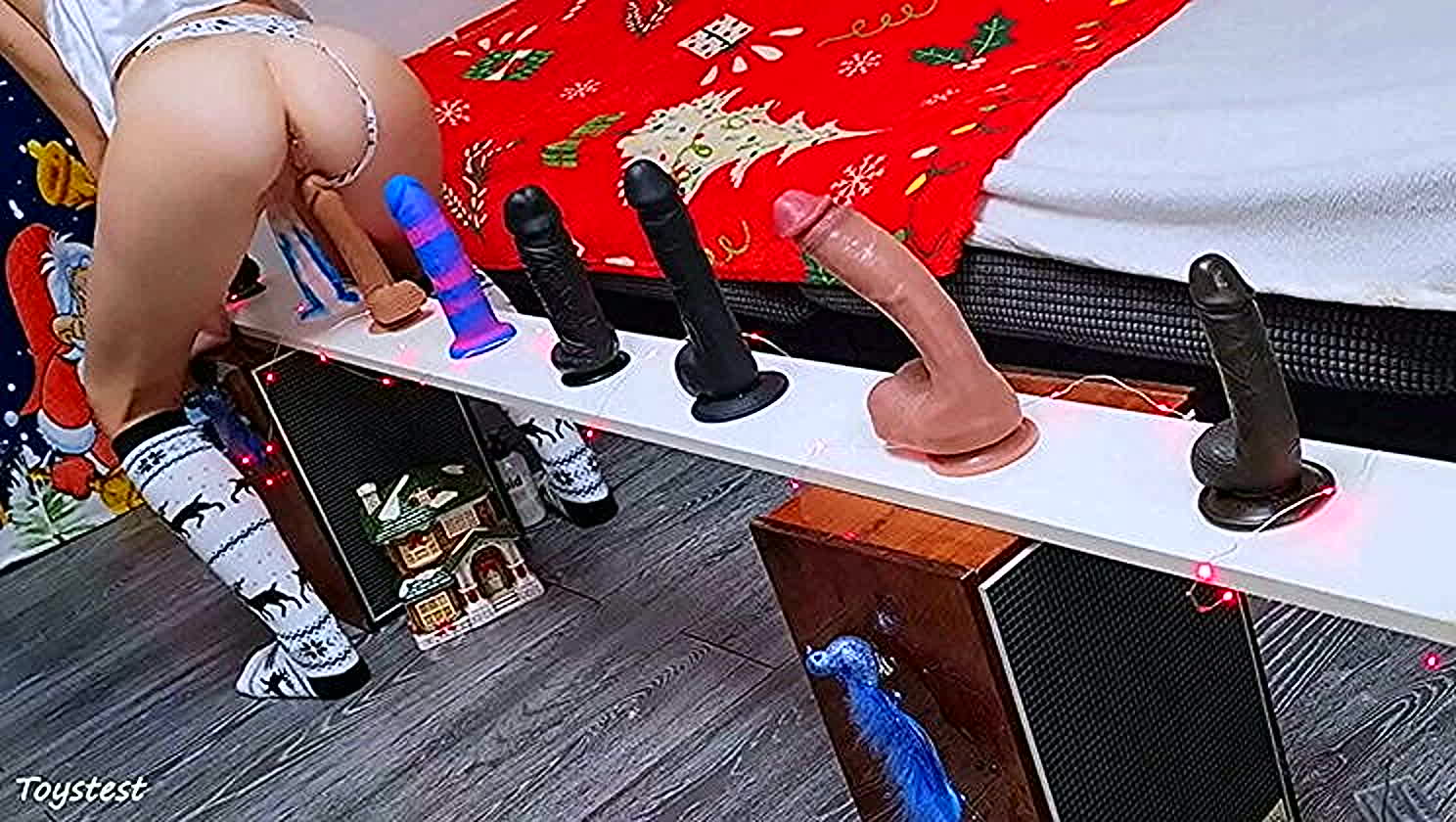 Anya Toystest, Double Penetration, Petite, Toying Around