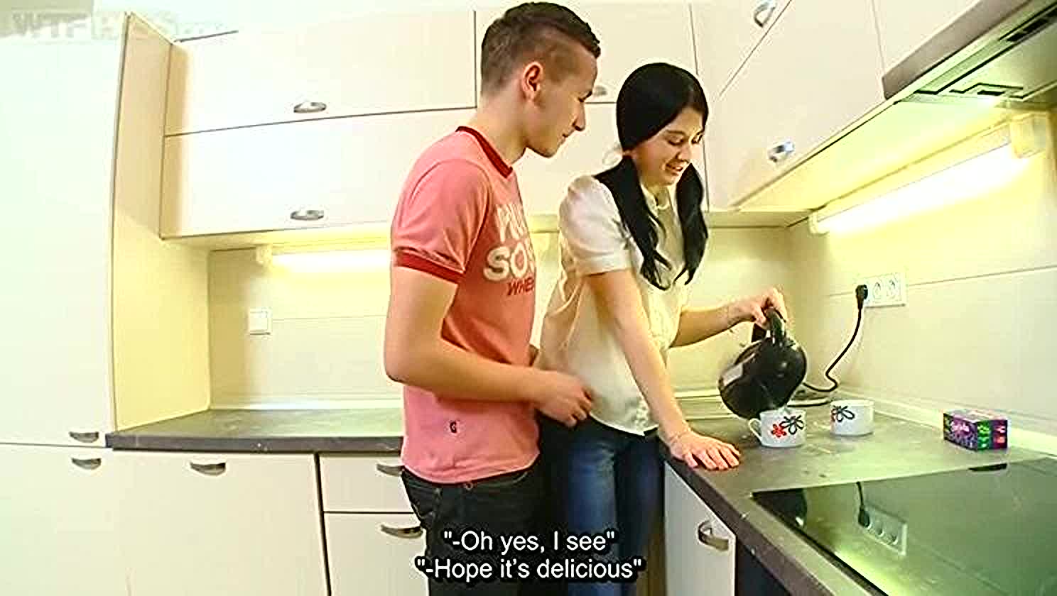 Sarah Lollypop, Big Cock, Dark Hair Seduction, Brunette