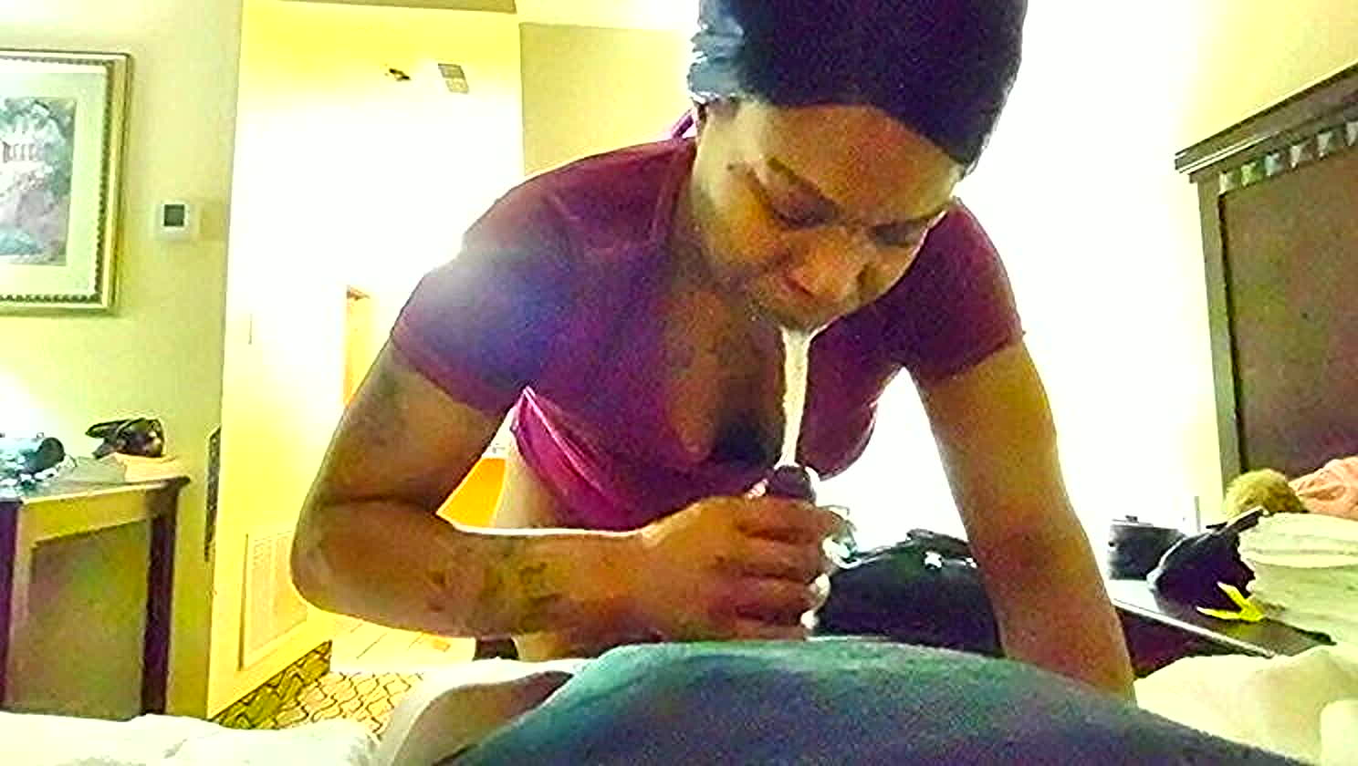 Queen E, Doctor Grool, Hooker, Gagging, Deepthroat Blowjob
