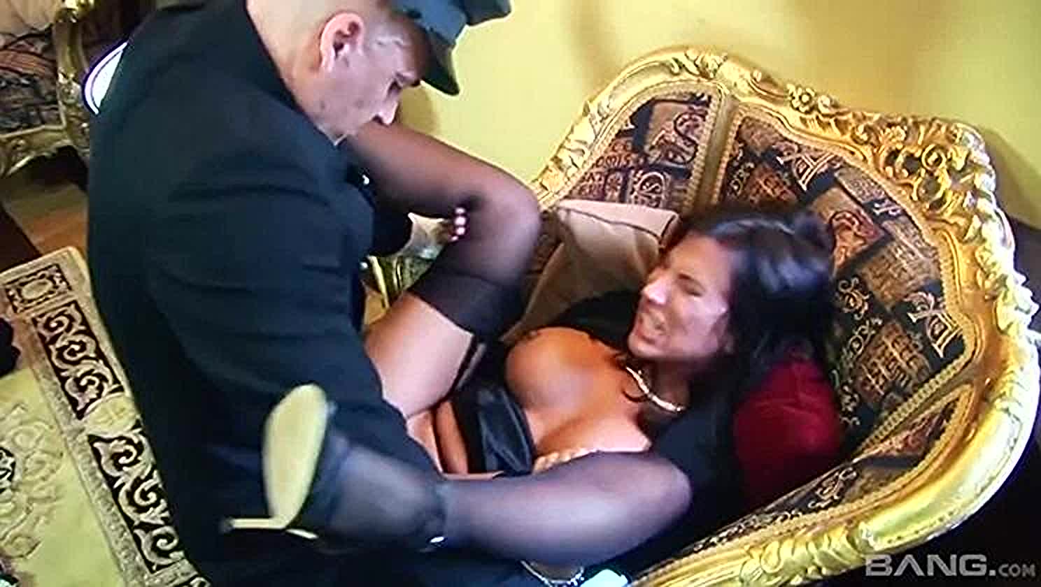 Titty Fuck, Lingerie, Busty Babe