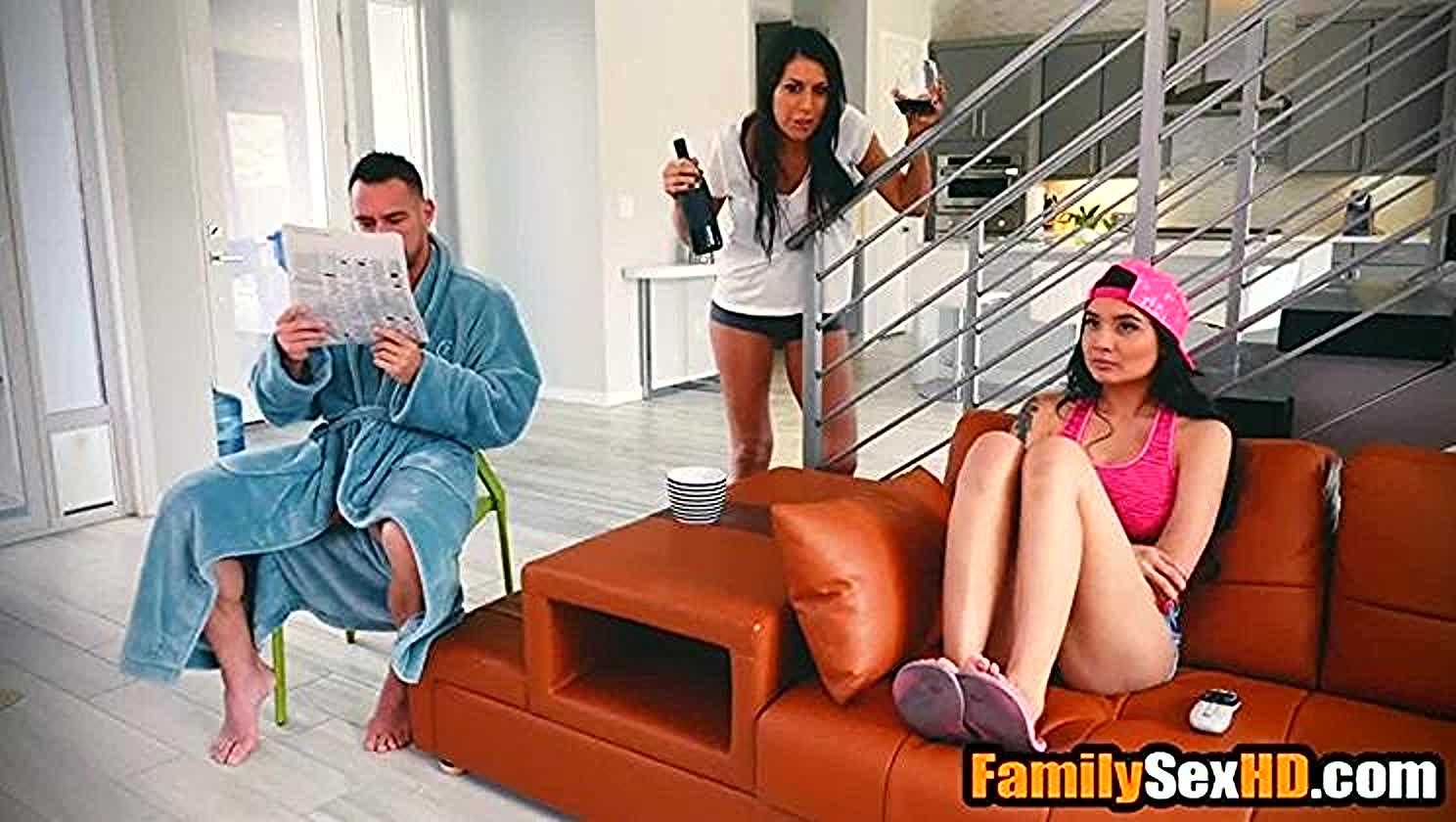 Family Sex, Creampie Surprise, Forbidden Fuck
