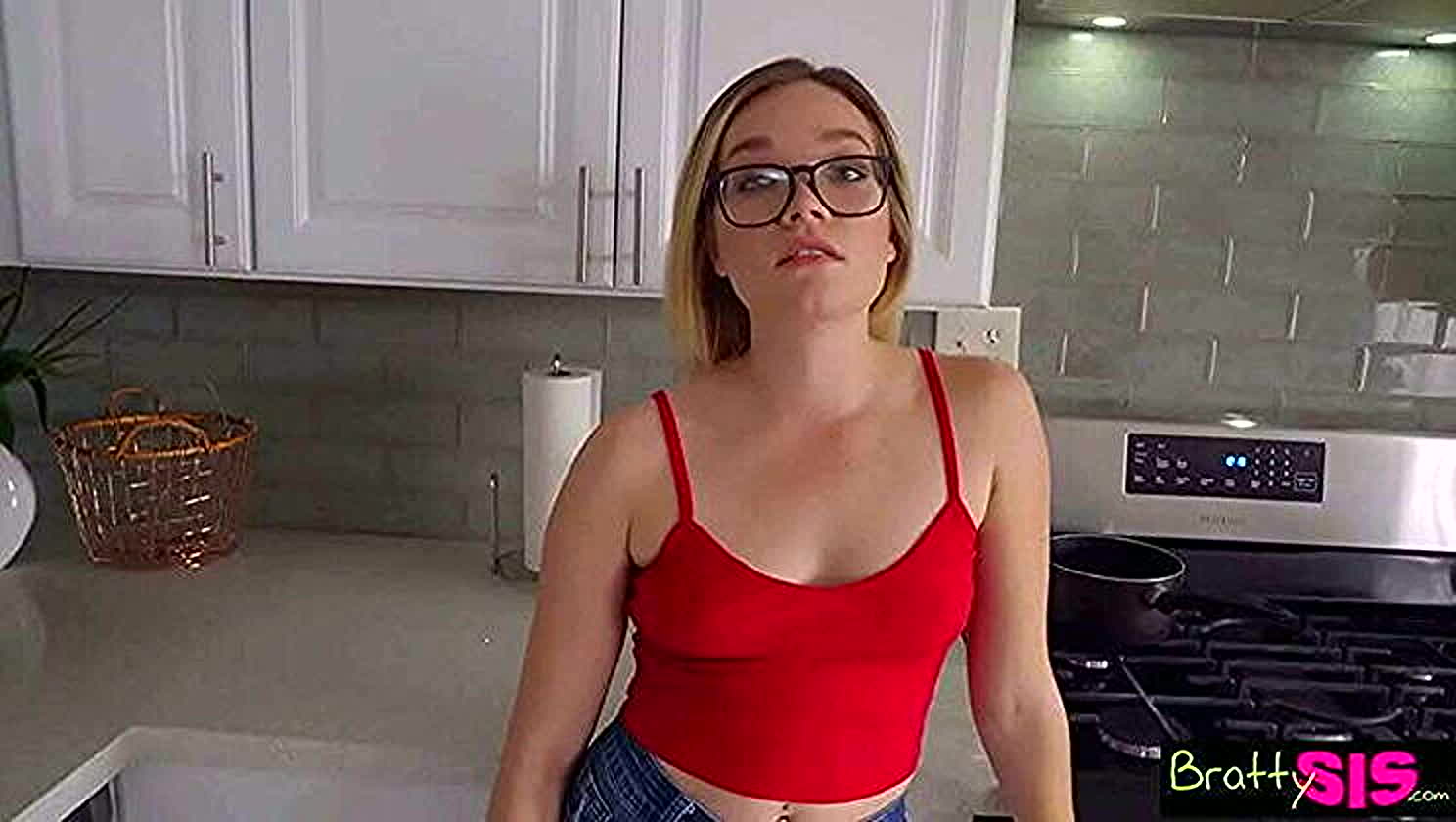Katie Kush, Step Sis, Blowjob, Sloppy Blowjob