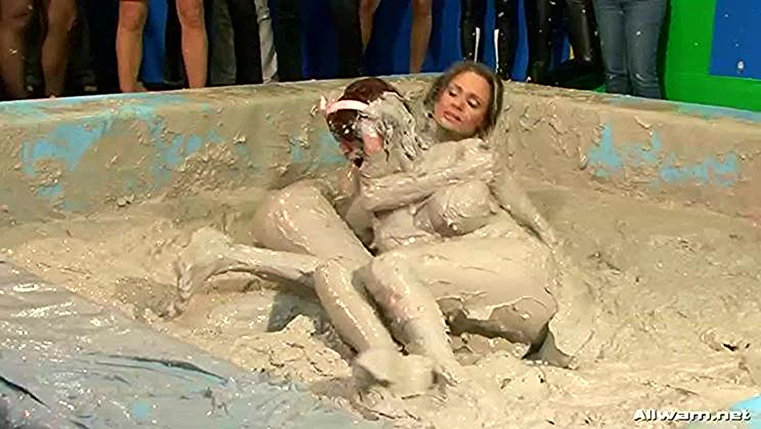 Diana, Wet And Messy, Catfight, Topless