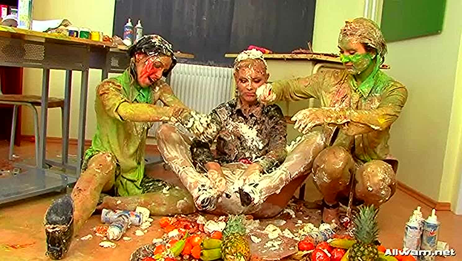 Alexa Bold, Tatiana Milovani, Foodie Frenzy, Pantyhose Ripping, Rip And Tear