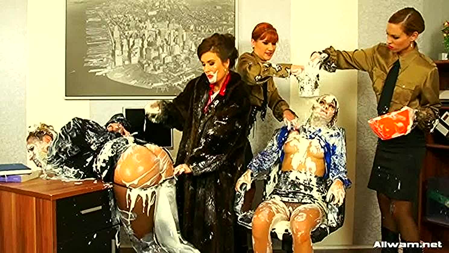 Gina Killmer, Tatiana Milovani, Foot Worship, Pantyhose Fetish