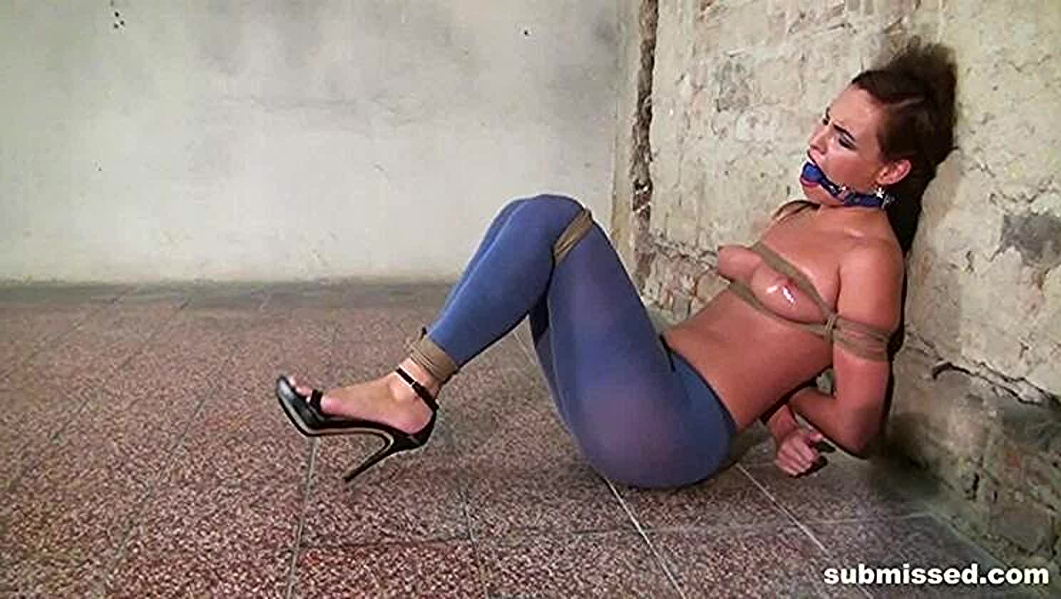 Jenny, Rope Tied, Bondage
