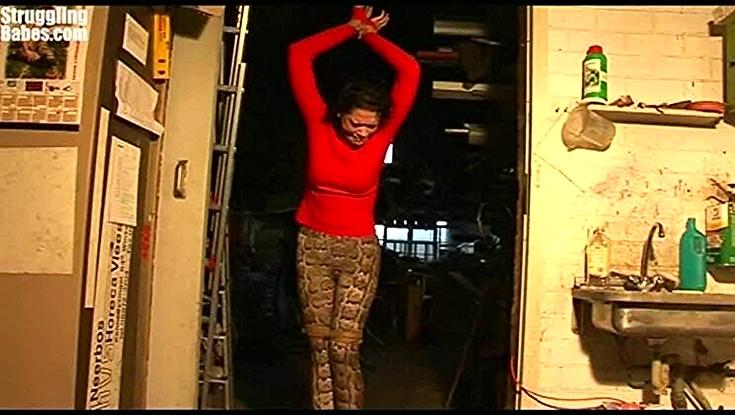 Steffi, Tied Up, Helpless