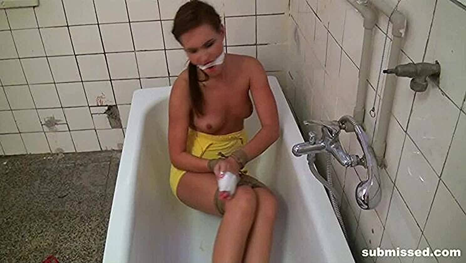 Jenny, Gagged, Bondage, Submissive Play