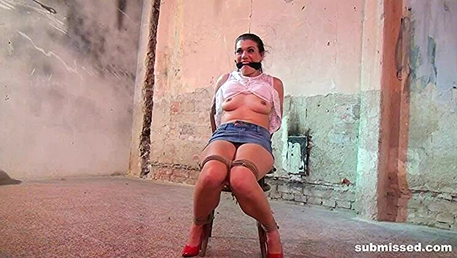 Corazon, Restrictive Bondage, Tied Up, Gag Reflex