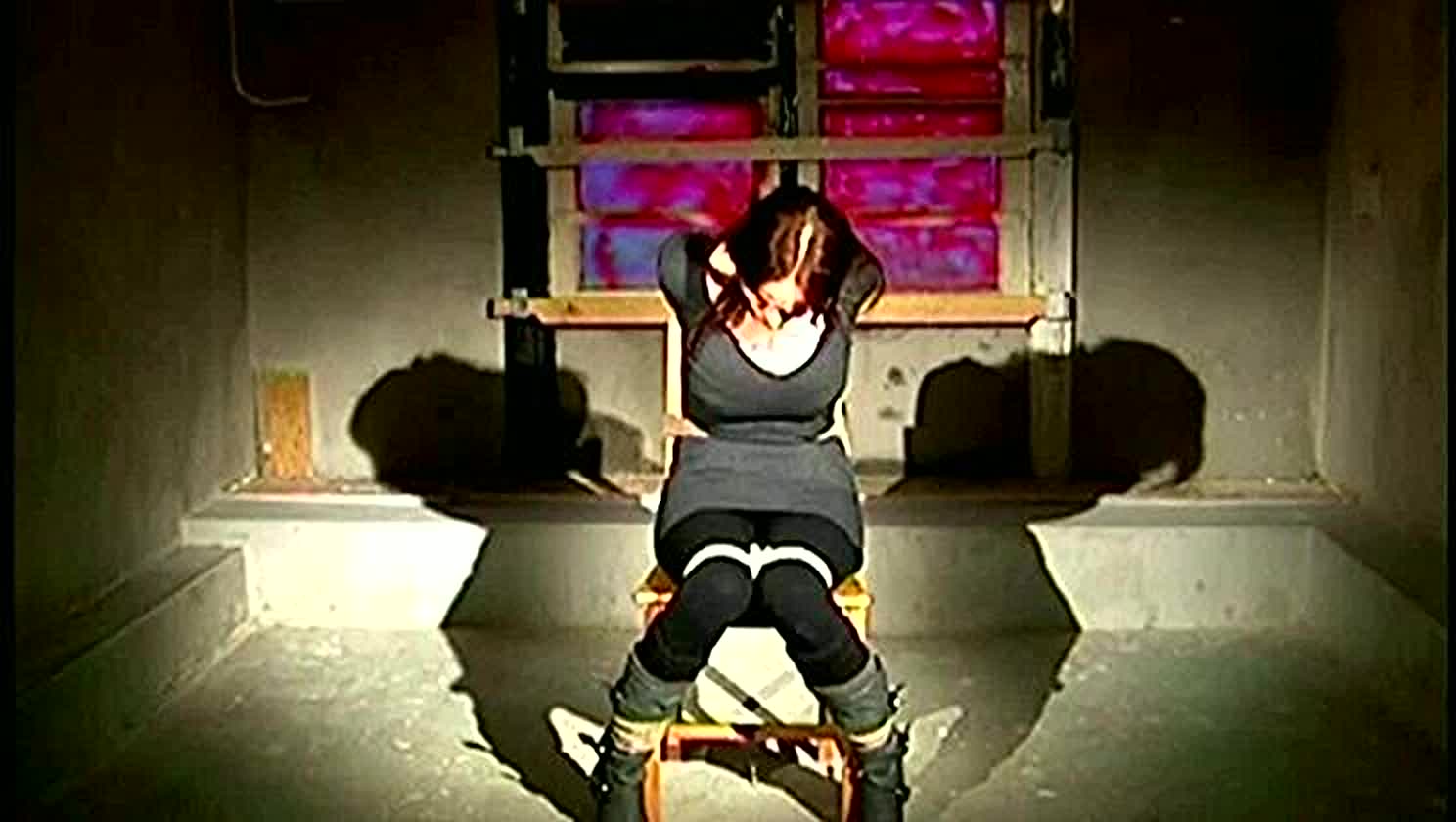 Romyna, Restrained, Rope Tied, Bondage
