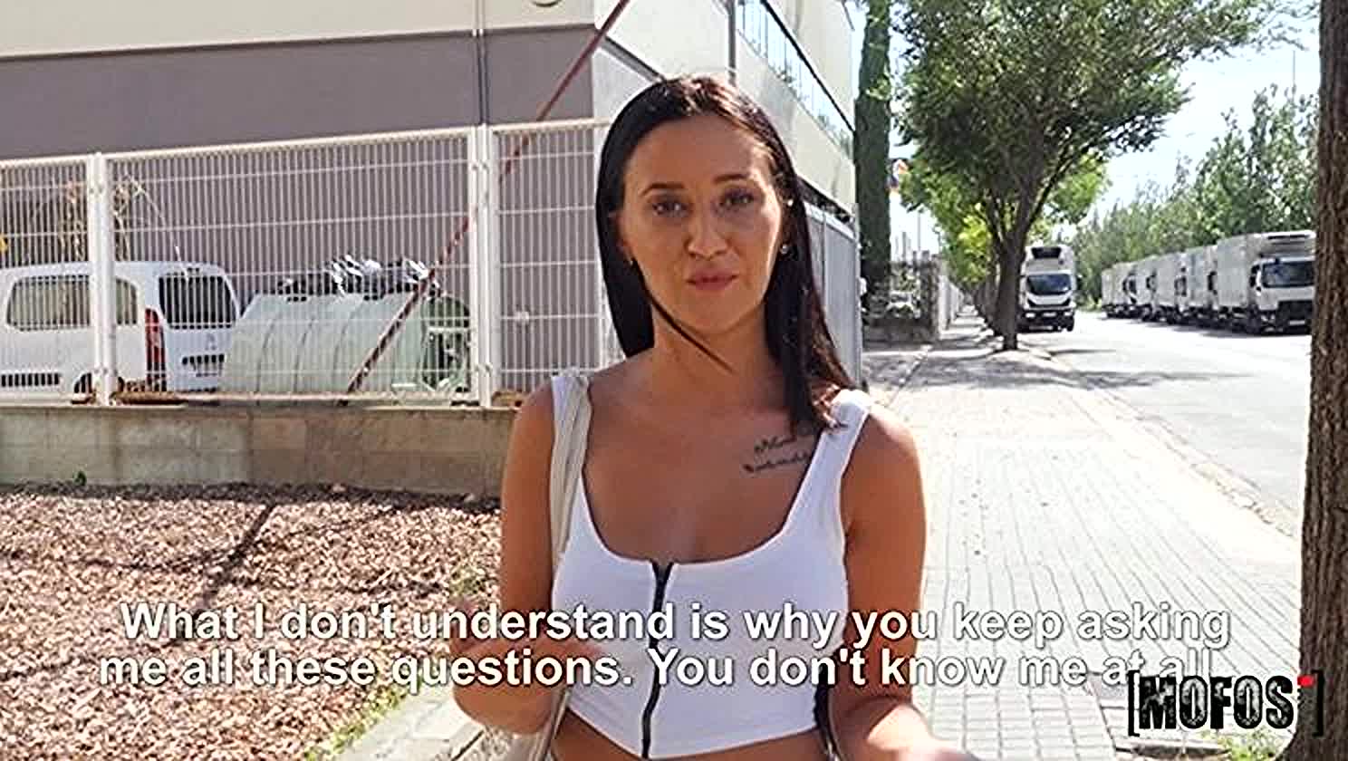 Gina Ferocious, Jordi, Street Meat, Public Sex, Cowgirl