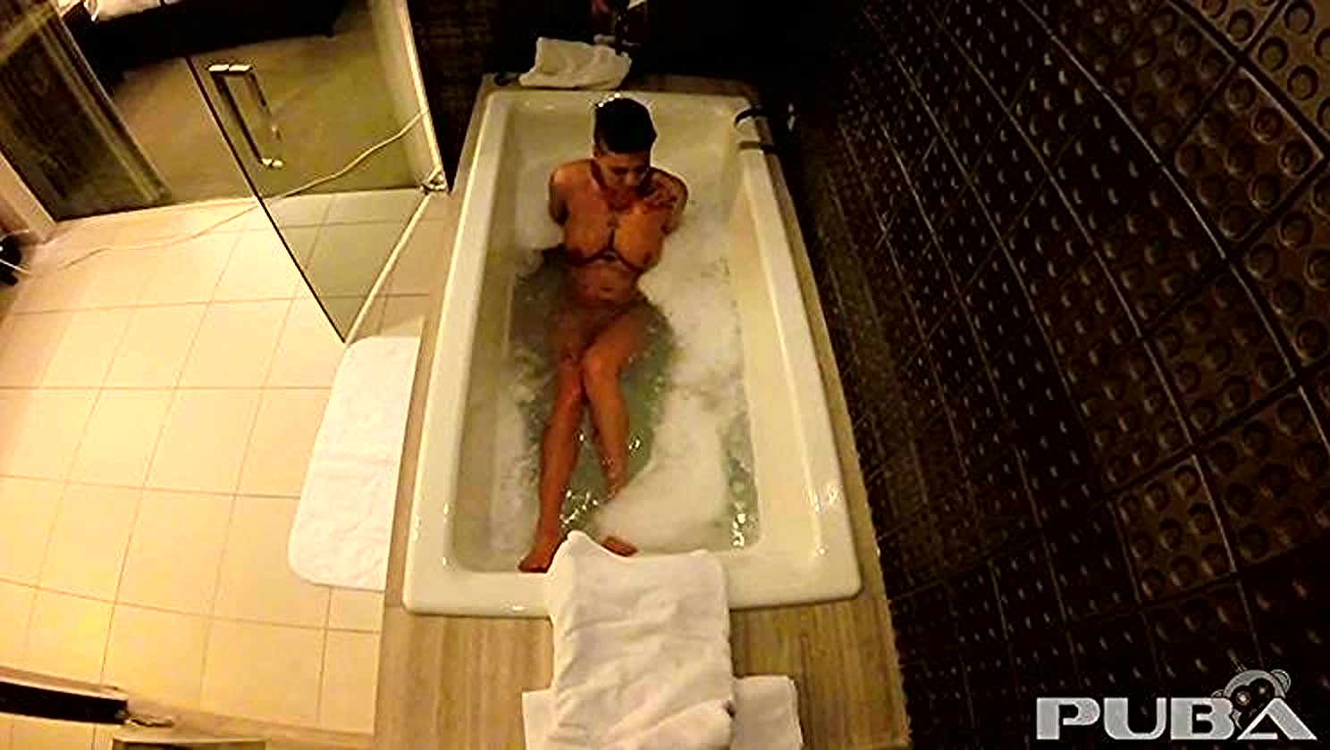 Jezebelle Bond, Wet And Wild, Brunette Milf, Inked Milf