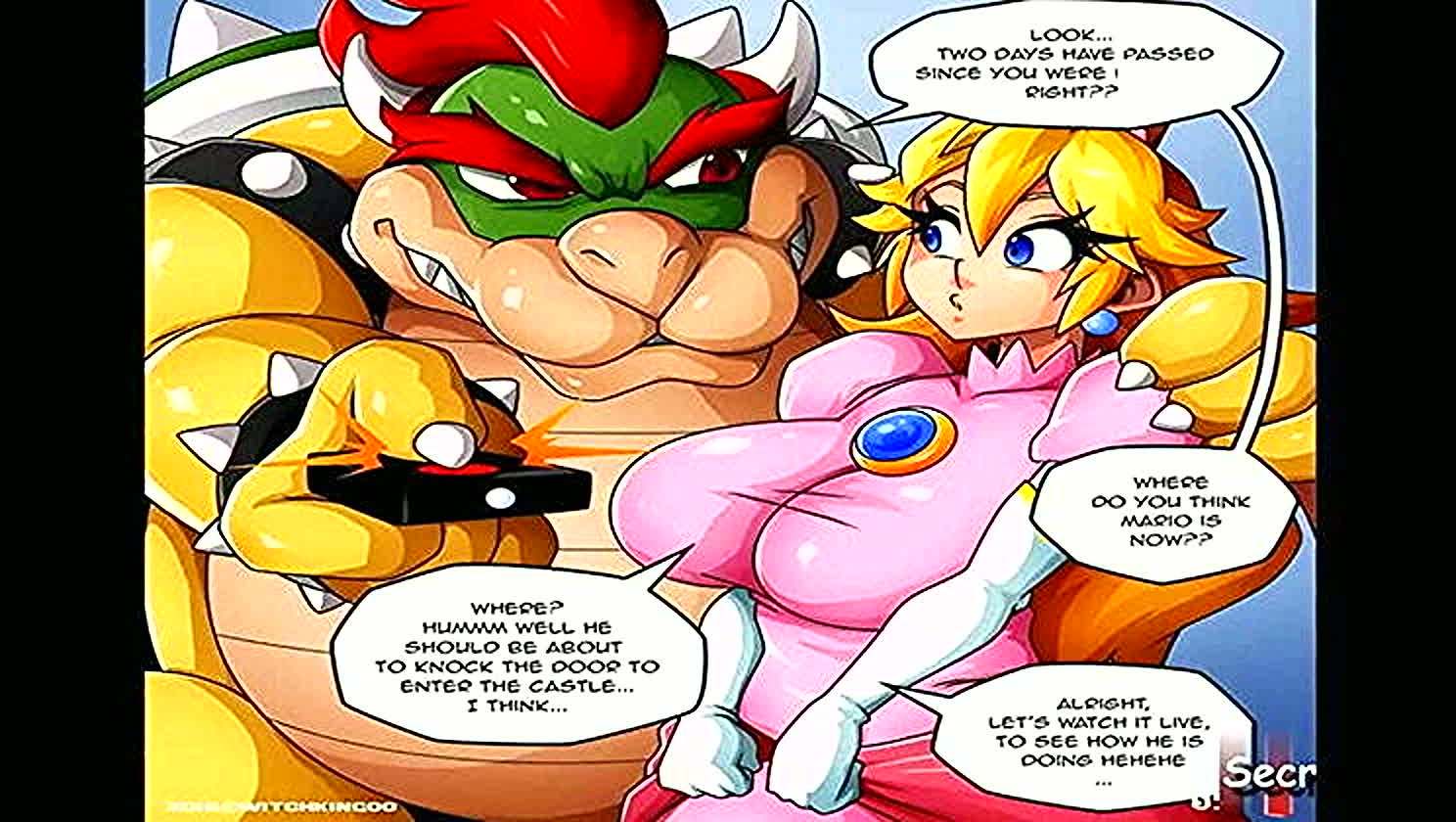 Giant Dick, Toon Fucking, Parody