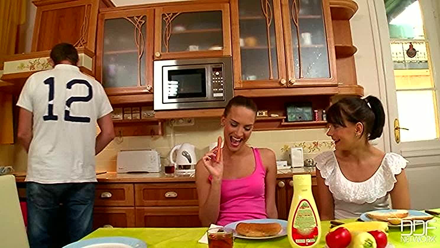 Demetris, Leda, Titty Sucking, Cock Worship, Sloppy Toppy