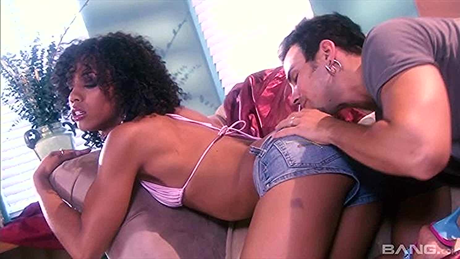 Misty Stone, Ass Creampie, Interracial Smash, Anal Delight
