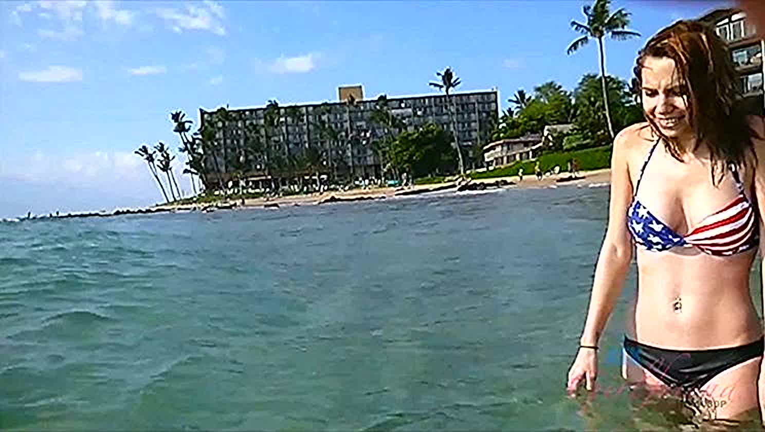 Cece Capella, Sloppy Blowjob, Pda, Beach Bunny