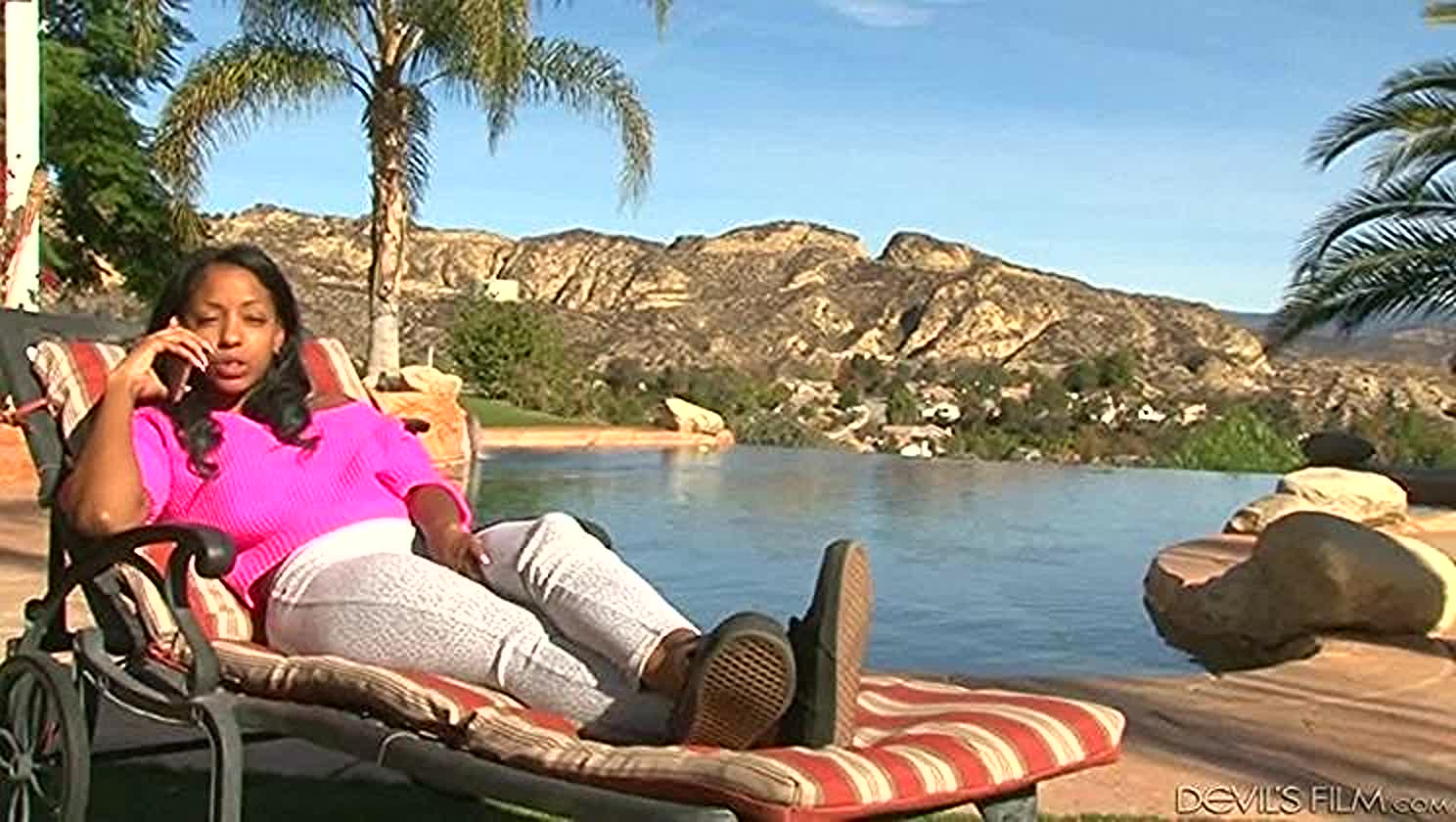 LaChere Brelle, Ebony, Family Fuck, Natural Tits