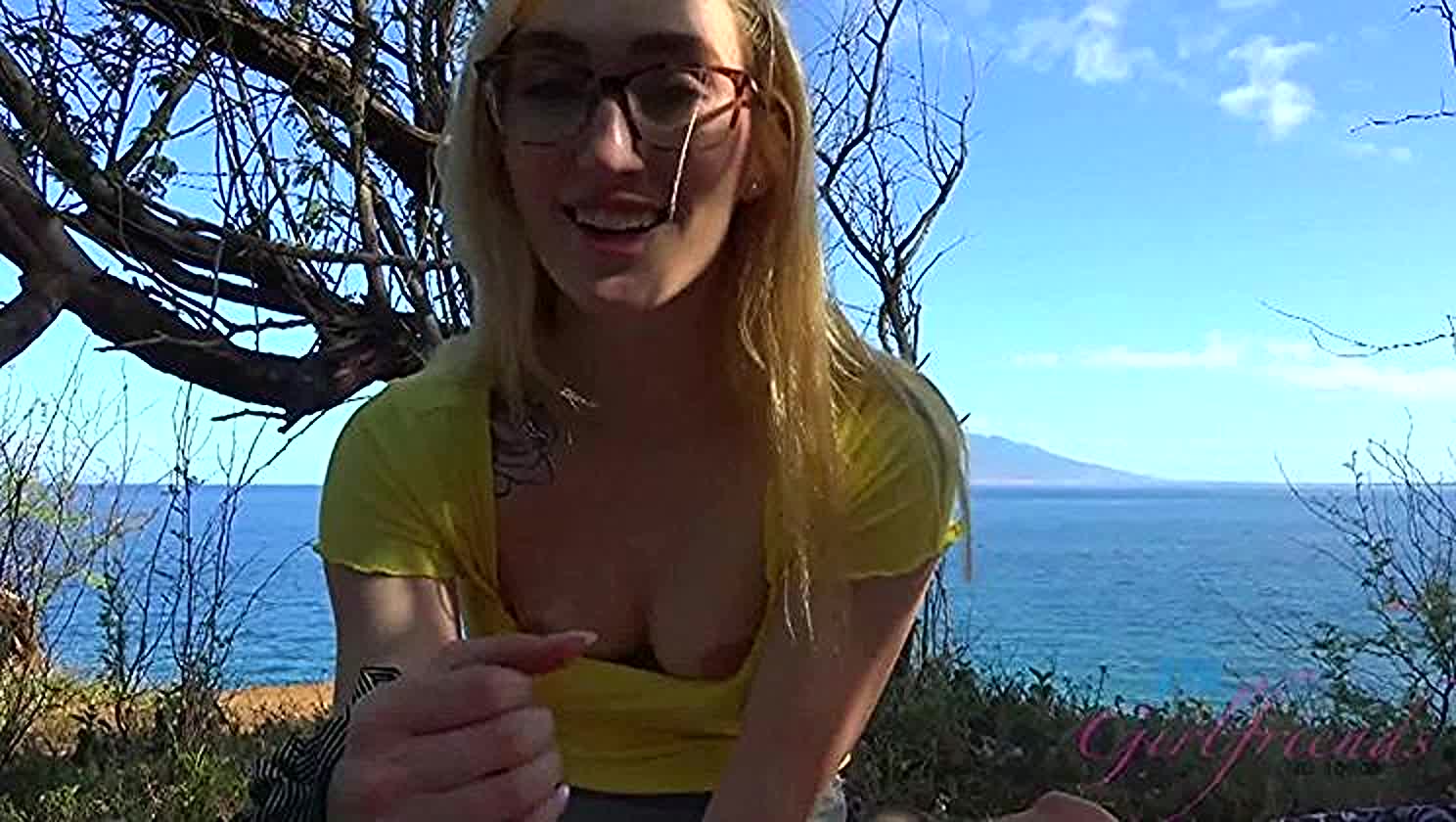 Victoria Gracen, Beach Fucking, Outdoor Oral