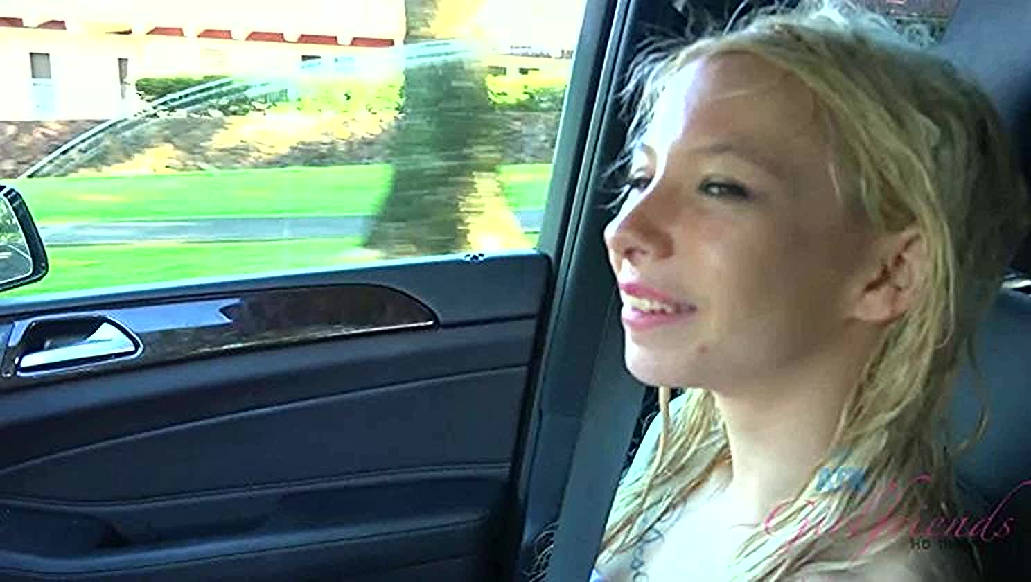 Kenzie Reeves, Skinny Blonde, Public Display, Blowjob
