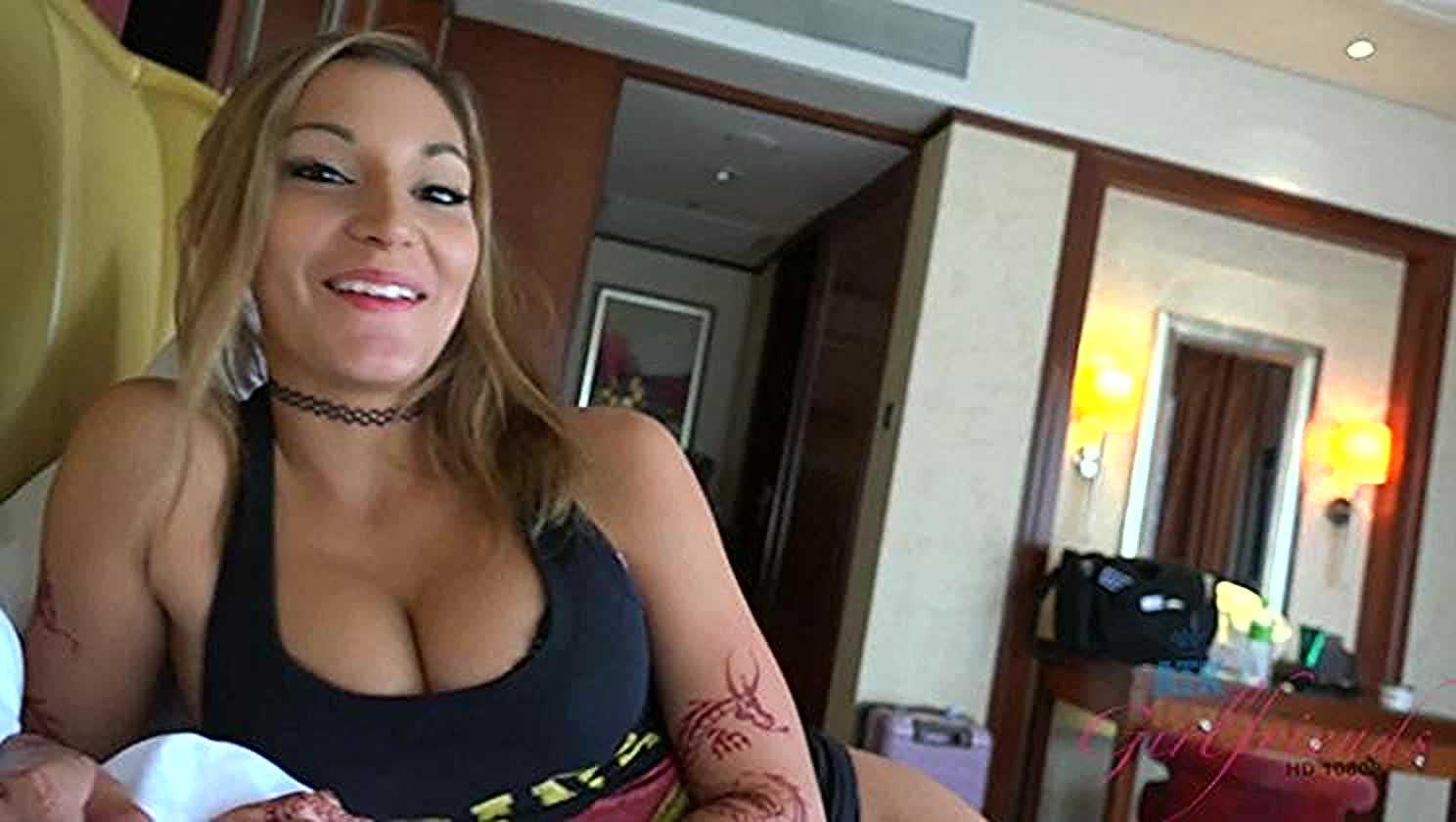Moka Mora, Blowjob, Doggy Style, Footjob