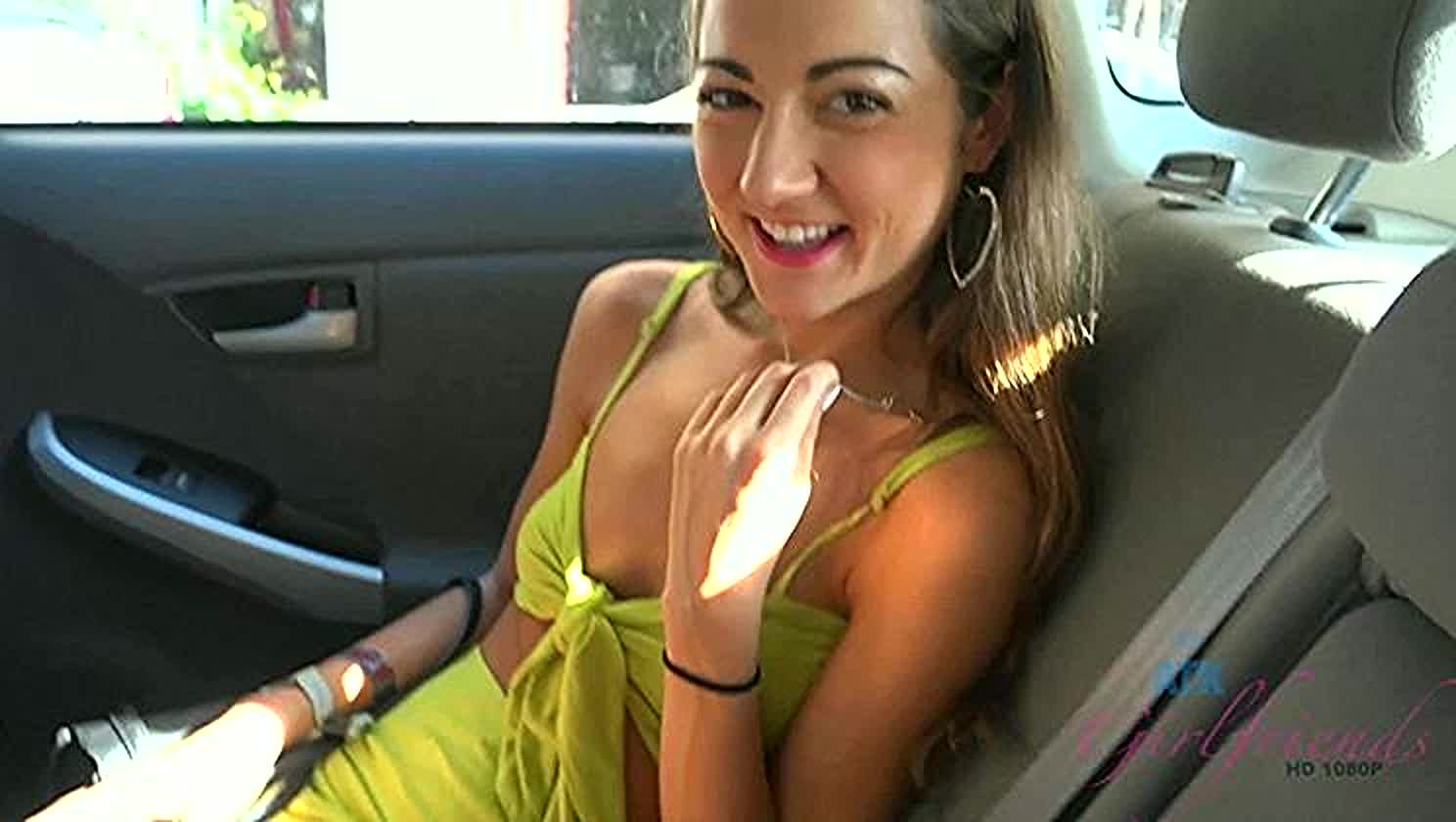 Lily Adams, Flasher, Firm Tits, Brunette Girlfriend