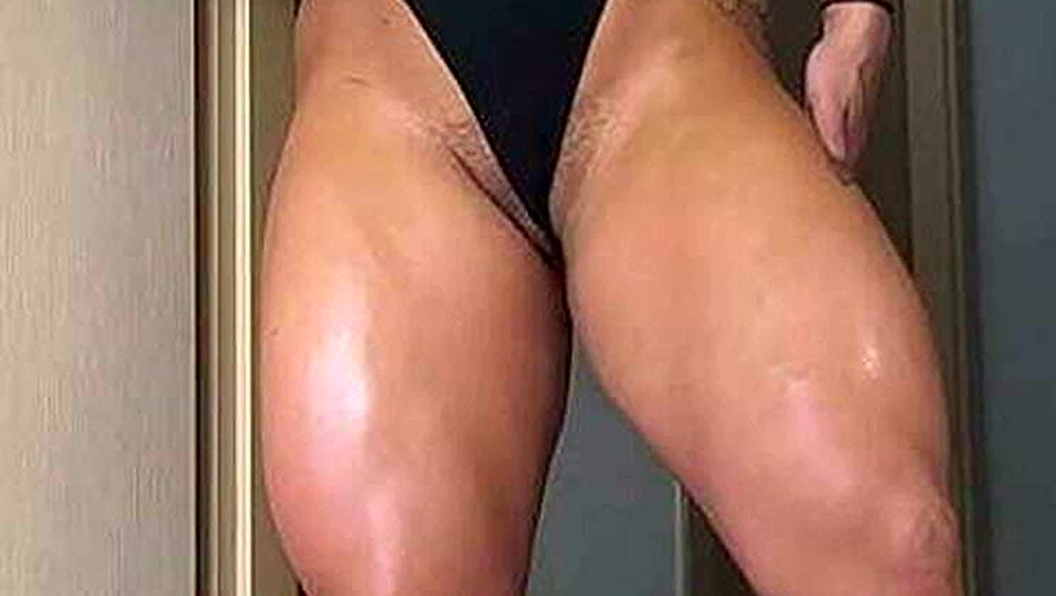 Athletic Man, Julia Fit, Flawless Booty, Homemade