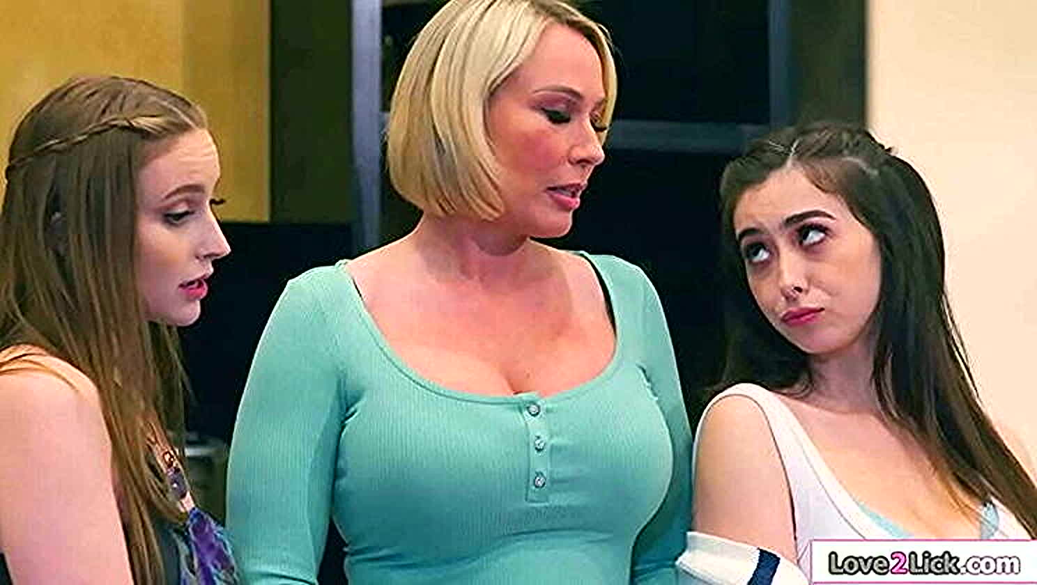 Laney Grey, Mellanie Monroe, Hairy Pussy, Big Tits