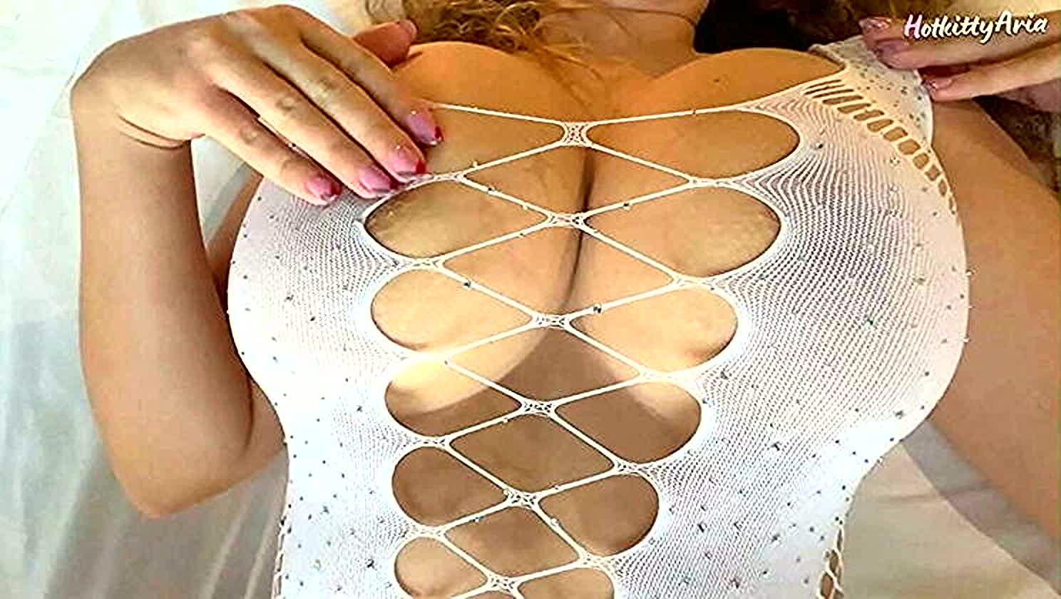 HotKittyAria, Hugo Ray, Creampie, Total Slut, Busty Blonde